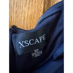 Xscape Evenings Ruffle Off Shoulder Scuba Gown Photo 2