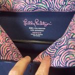 Lilly Pulitzer Luxetic Longe Sleeve Pullover 1/2 Zip Blue Size Medium Photo 1