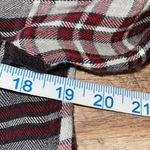 Rails  Womens Plaid Long Sleeve Button Up Mini Shirt Dress Red‎ Size Small Photo 6