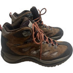 Merrell  Reflex 4 Mid Waterproof Hiking Boots Women's Size 7.5 Brown Photo 0