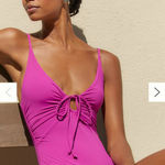 l*space NWT L* Piper Classic One Piece Swimsuit Bodysuit in‎ Raspberry Medium $180 Photo 0
