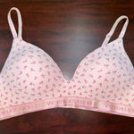 Victoria's Secret Victoria’s Secret Floral Print T-Shirt Lightly Lined Wireless Bra Size 36B Photo 0