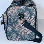 Vintage Floral Roses Skyway Retro Travel Carryon Luggage Bag Handles‎ Canvas Photo 1