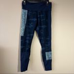 Lululemon Sashiko Blue Camo Patchwork Wunder Under Leggings 6 Photo 1