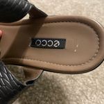 Ecco Women’s  Bouillion KNOT T-Strap Dress Sandals Black Size EU 38 US 7.5 Photo 6