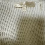 Love Shack Fancy Indiana Mini Dress Womens Large Tennis White Embroidered Knit Photo 7