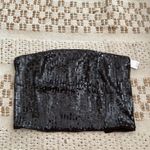 Anthropologie Sequin Strapless Top Brown New With Tags Large Photo 1