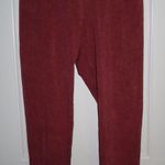 Aerie  Chill Play Move Burgundy Leggings Photo 0
