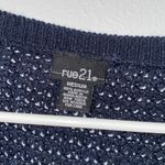 Rue 21 striped colorblock cropped sweater Photo 3