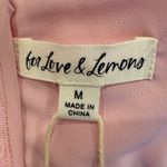 For Love & Lemons Mira Corset Cherry Blossom Corset Crop Top Pink Size M NWT Photo 1