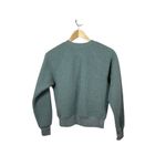 Everlane Women’s Renew Sherpa Fleece Crewneck in Pale Sage Size XS Photo 3