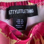 Pretty Little Thing PLT PINK FLORAL SLINKY DRESS Photo 4