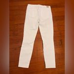 Paige  Women's Cream Skinny Jeans Photo 8