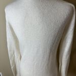 Brandy Melville  SOft Fuzzy V Neck Sweater Cream One Size Photo 5