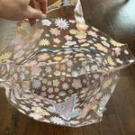 LOS ANGELES “A” ANGELS clear floral print plastic tote, NWOT Photo 7