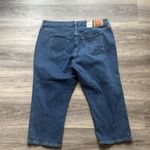 Levi's  Dark Wash Ankle Cropped Jeans 18W  with Distressed 312 Shaping Capris Photo 1