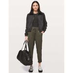 Lululemon Luulemon Dance Studio Crop 25" Green Dark Olive  Pants Women Size 4 Photo 15