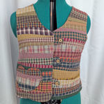Handmade  Patchwork Vest With Heart Pocket Photo 3