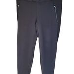 Spyder - High Rise Active Leggings Tights w/ Zippered Pockets Sz XL Photo 3