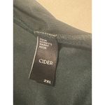 Cider Dress Plus Sz 2XL Velvet Midi Fairy Witchy Whimsigoth Goth Y2K Gown Green Photo 7