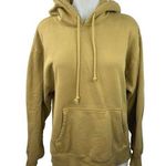 Aritzia  TNA Cozy AF Fleece Brown Long Sleeve Pullover Sweatshirt Hoodie Size XS Photo 0