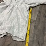 Abercrombie & Fitch  grey gray fleece collared romper jumpsuit Photo 5