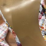 Betsey Johnson  Booties Womens 6.5 white pink side zip Cait boots Photo 5