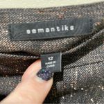 Semantiks Tweed Pencil Skirt Brown Size 12 Photo 5