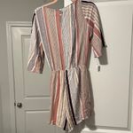 Staccato  Pink and Cream Striped Top Photo 2