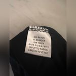 The Vanity Room  Women's Size Small Black Asymmetrical Hem Dress 3/4 Sleeve Photo 5