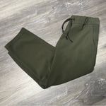 Lululemon  On the Fly Crop Woven 23" Dark Olive Green Pants Photo 1