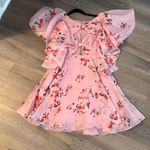 Carolina Herrera NWT CUTOUT BOW FRONT SILK A-LINE DRESS Photo 3