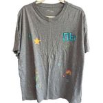Aerie NWT Y2K Crew Neck Graphic T-Shirt Gray Size Medium Photo 0