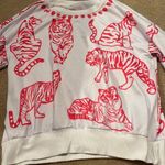 SheIn Pink Cheetah Sweatshirt Print Photo 0