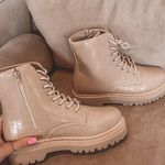 These Three Boutique Camp Out Taupe Croc Boots Photo 2