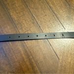 Lot Of 3 Loft Belts Women's Size S Brown Black White Gold Buckle Genuine Leather Photo 7