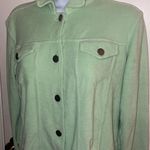 Forenza - lime green terry cloth 2 piece lounge set Photo 1