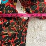 RHODE Maci Midi Dress Scarlet Aura Blossom Grande Red Size 0 Photo 13