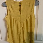 Elodie Yellow Sleeveless Top Photo 1