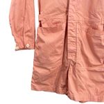 Alex Mill Jumpsuit Romper Pink Long Sleeve Utility Streetwear Pockets Womens XS Photo 2