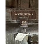 Banana Republic Women's High Rise Skinny Coated Jeans Black Size 0 Photo 7