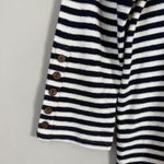 NWOT J. Jill Striped Square Neckline Knit Top Women's XS Navy White Fisherman Blue Photo 8