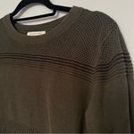 41Hawthorn Olive Army Green Longsleeve Ribbed Eyelet Top Size S Photo 6