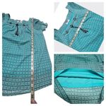 Roz & Ali  Aqua/brown Blouse Sz S NWT Photo 4