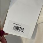 Mac Duggal Size 2 NEW Style 68146 White Strapless Jumpsuit Feather Trim Dressy Photo 6