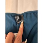 Windsor  Teal Cutout Twist Long Sleeve Crop Top Women’s Size Small Photo 6