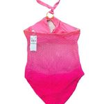 Trina Turk NWT!  Opal Crochet High Neck One Piece Swimsuit - Size 8 Photo 5