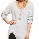 CAbi Style 3531 Deep V Neck Side Zip Long Sleeve Sweater Size XS Photo 1