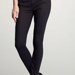 J.Crew Jeans Womens 29 Black Leggy Denim Skinny Mid Rise Cotton Photo 0