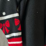 Vintage Knitwaves Christmas Sweater M/L Wreath & Bow Made in USA Multiple Size M Photo 7